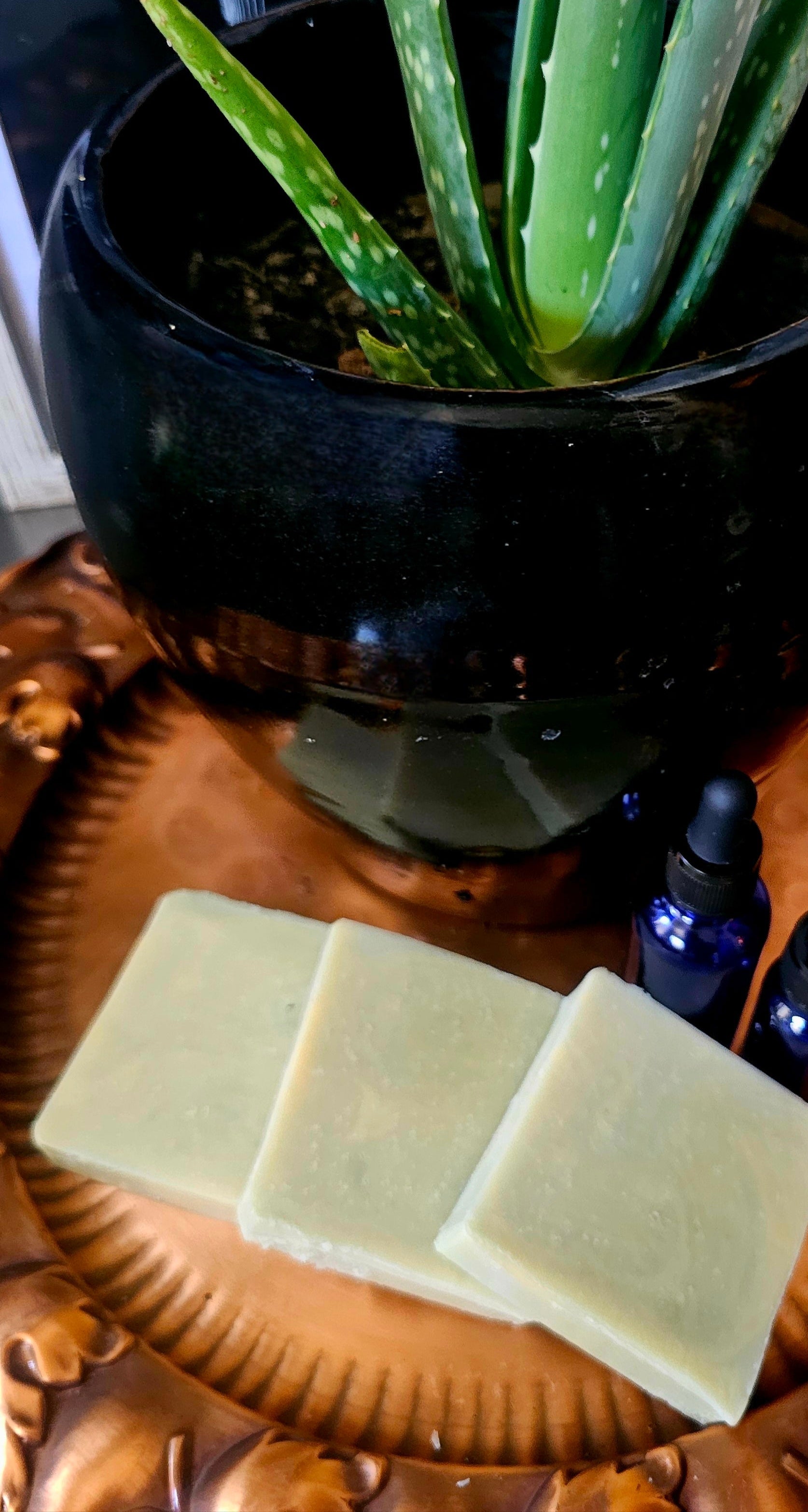 3.5 oz Aloe Vera infused Soap